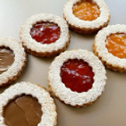 Sablés confiture ou pâte à tartiner